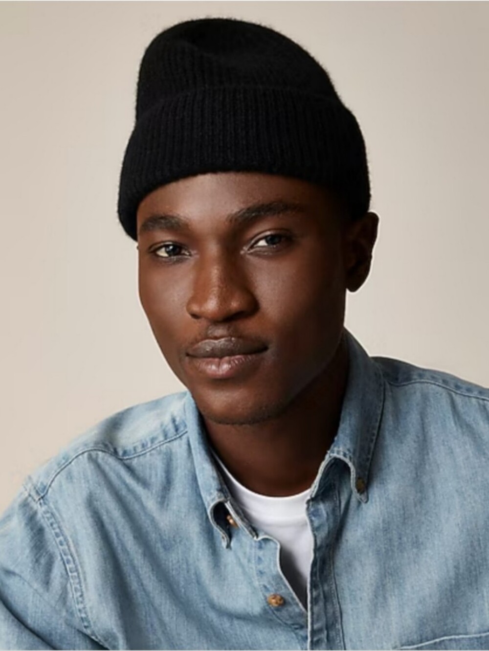 J.Crew Ribbed Cashmere Beanie